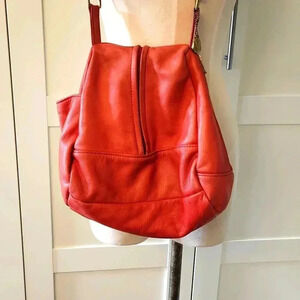 Elegant Red Hobo Bag